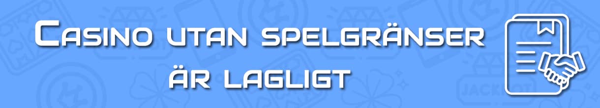 Casino utan spelgränser är ej ett brott