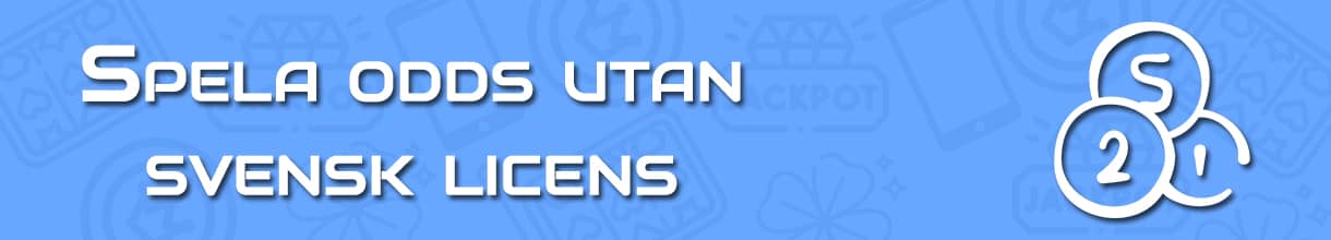 spela odds utan licens på utländska casinon